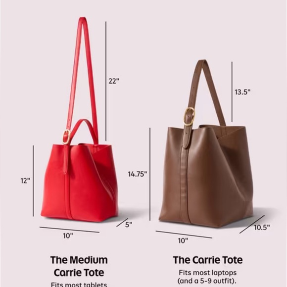 Old navy Medium Carrie Tote Bag in faux suede olive goldtone buckle NWT - Picture 4 of 4